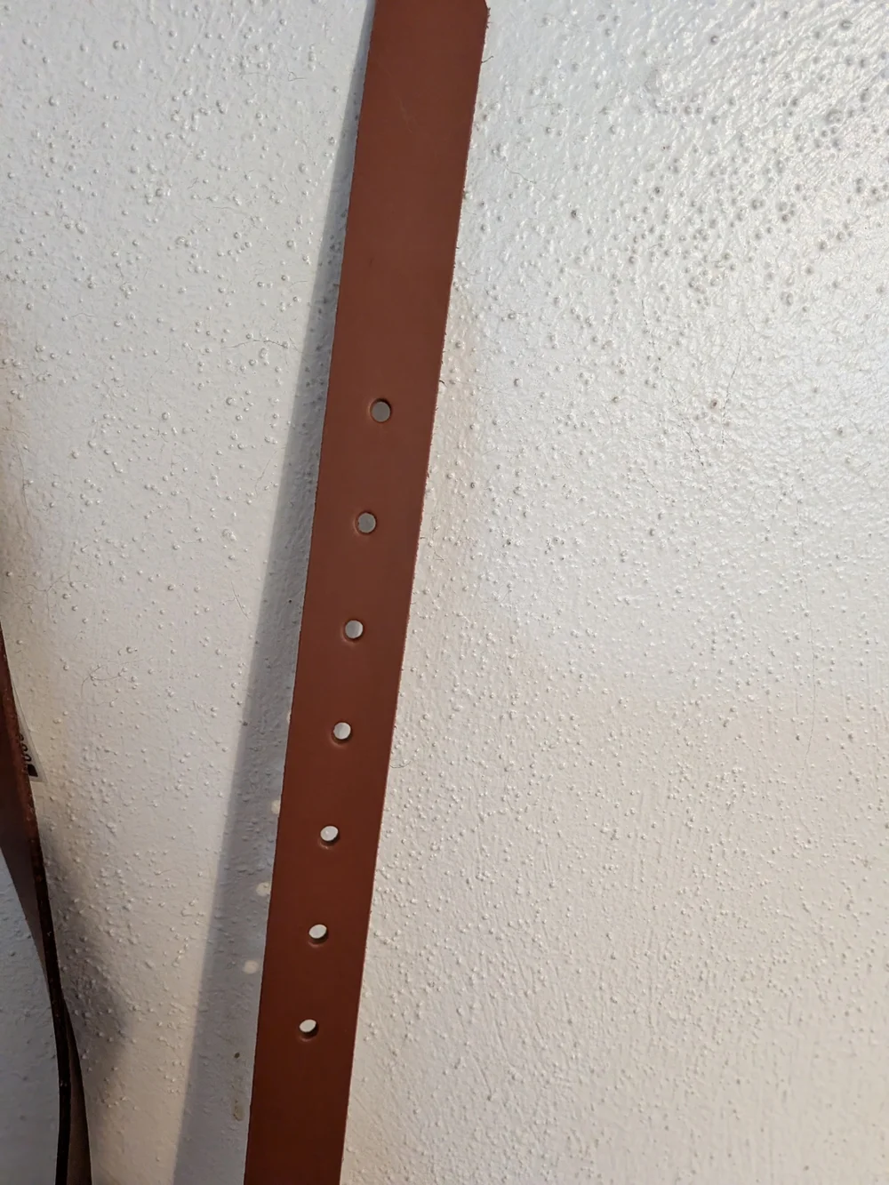 Frye Women's Brown Leather Belt with Brass Buckle - 1X/2X NWOT